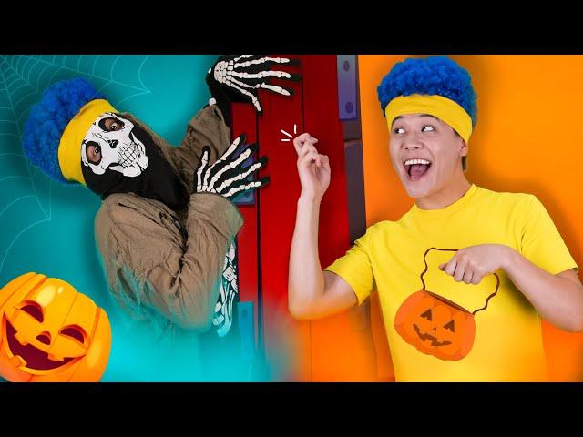 "Trick or Treat" Halloween Story | D Billions Kids Songs