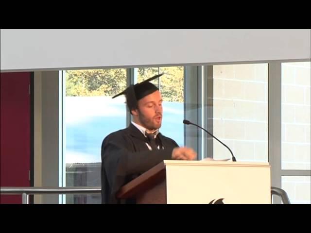 Pat Norman Graduate Speech 2014