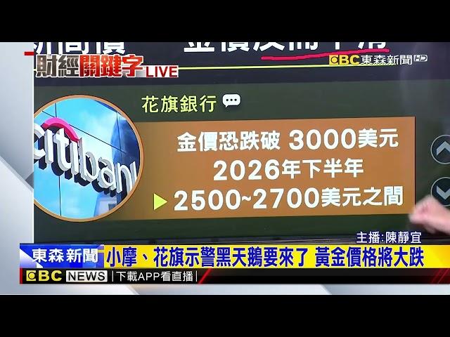 最新》金價恐暴殺！ 專家預言跌到這 一堆黑天鵝盤旋@newsebc