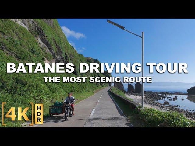 This is the Philippines' MOST SCENIC ROUTE! Full Driving Tour of Batanes Island - The Northern Tip!