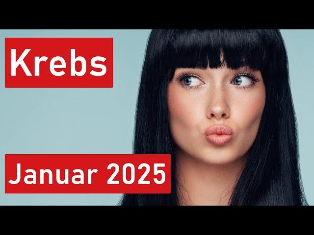 KREBS ️ DU GLÜCKSPILZ! ️ (Januar 2025) ️ Tarot Orakel ️