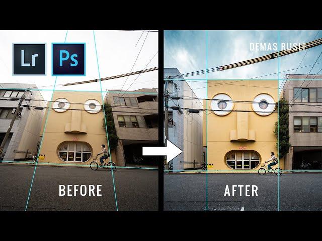 How to STRAIGHTEN YOUR PHOTOS // Lightroom & Photoshop Tutorial