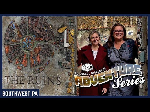 GO Laurel Highlands Adventure Series - Sager Mosaics and The Ruins Project - Outdoor Mosaic Museum