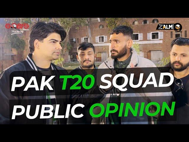 Public opinion on PAK T20 Squad | New Zealand Tour | Babar Azam | Rizwan | Zalmi TV