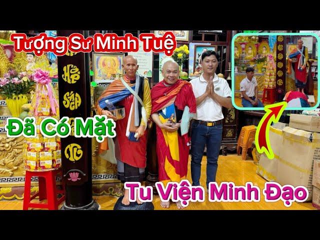 Tượng Sư Minh Tuệ đã có mặt Tu Viện Minh Đạo l Sư Minh Đạo bất ngờ quỳ đãnh lễ nói ra điều này