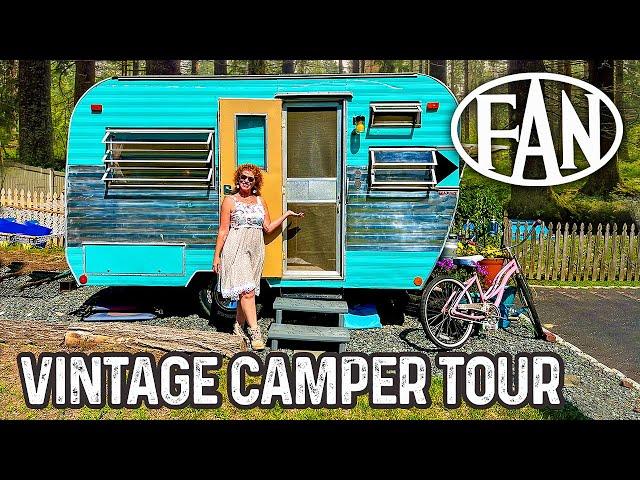 AWESOME Vintage Travel Trailer - FAN Lee Liner Camper Tour