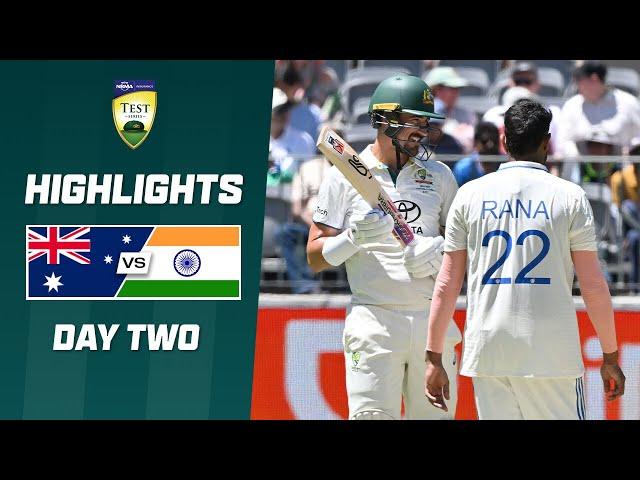 Australia v India 2024-25 | First Test | Day Two