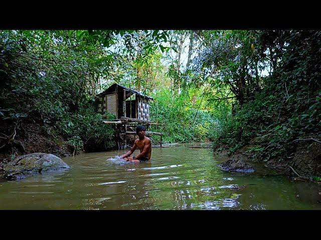 BERKEMAH DI TEPI SUNGAI ,DAN MENCARI KIJING UNTUK KELANGSUNGAN HIDUP