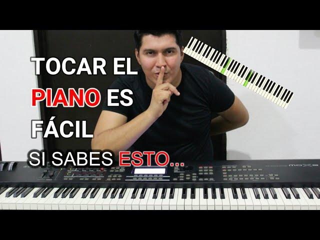 Como TOCAR el Piano Fácil Y Rápidamente EN 15MIN!