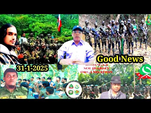 31January 2025 Rohingya Breaking News ARSA & RSO & ARA | Kingdom Of Arkan Tv  Live Stream