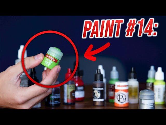 19 ESSENTIAL Warhammer paints (we can't replace)