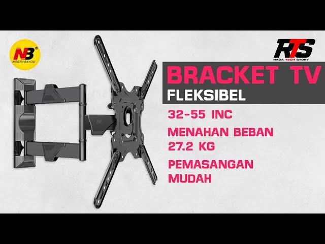 Bisa Nahan Beban Hampir 30 KG! | Bracket TV North Bayou P4