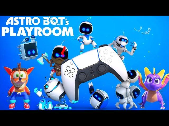 ASTRO BOT's Playroom - Full Game 100% Walkthrough