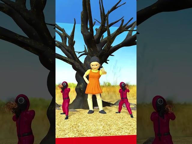 Ryder's Sacrifice for Chase in Squid Game | Pup Squad 3D #shorts #funny #pawpatrol #squidgame #chase