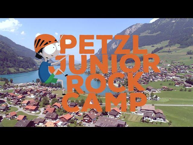 This is the Petzl Junior Rock Camp