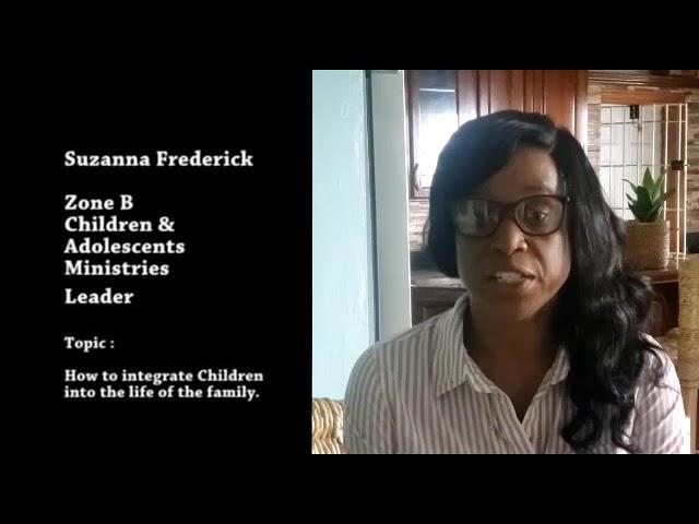 Susanna Frederick Children and Adolescents Ministry Leader