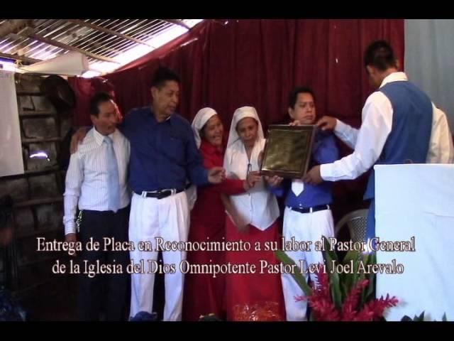 Entrega de Placa Hermano  Levi Joel Arevalo