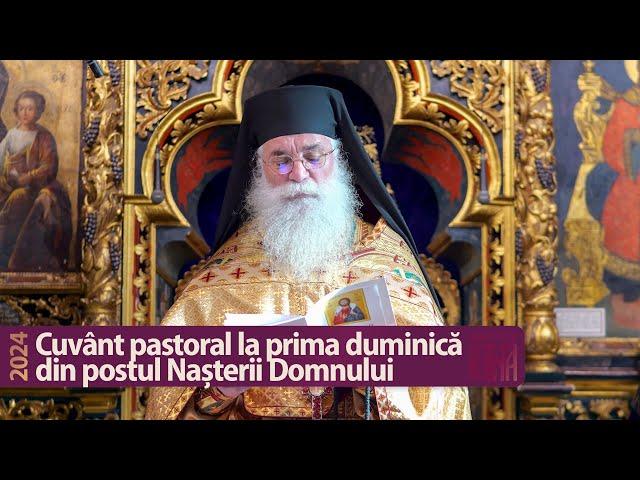 Cuvânt pastoral al Sfântului Sinod la prima Duminică din Postul Nașterii Domnului (2024)