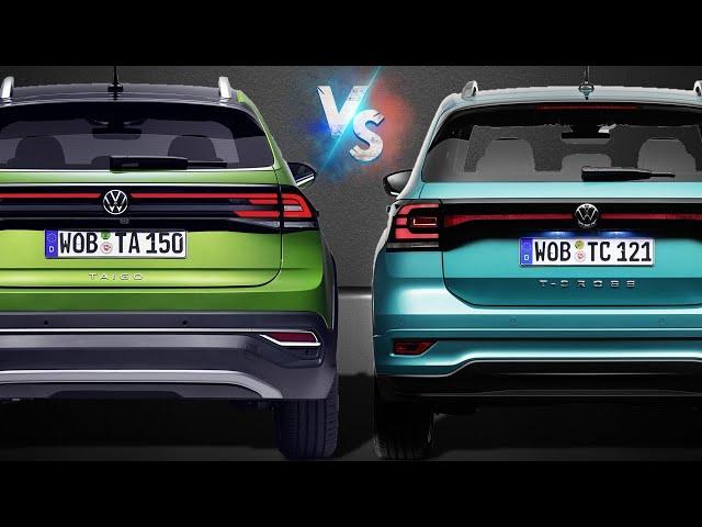 New Volkswagen Taigo vs T-Cross | Dimensions, Exterior, Digital Cockpit and Interior Comparison