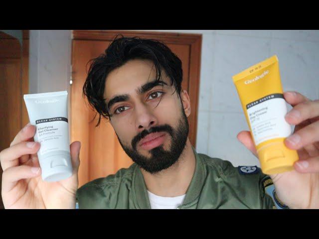 ASMR Acne Prone Skin Care Morning Routine For Men