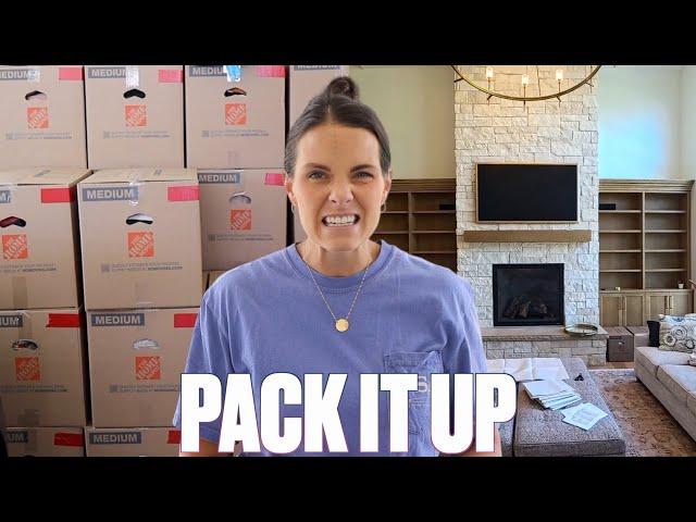 PACKING TO MOVE | PACKING UP OUR DREAM HOME AND ALL OUR BELONGINGS FOR MOVING DAY