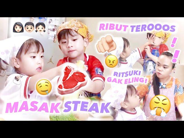 BIKIN STEAK ALA UMMA ‼️ MANTAP ANAK ANAK LAHAP BESTI