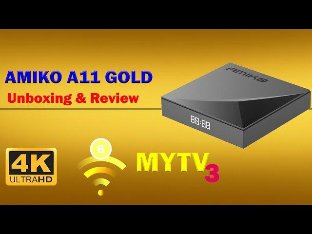 AMIKO A11 GOLD Unboxing & Review