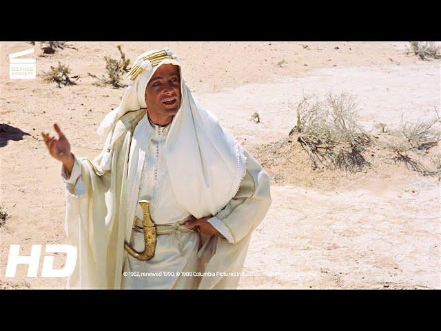 Lawrence of Arabia: Sherif Ali gives Lawrence Arab robes for saving Gasim