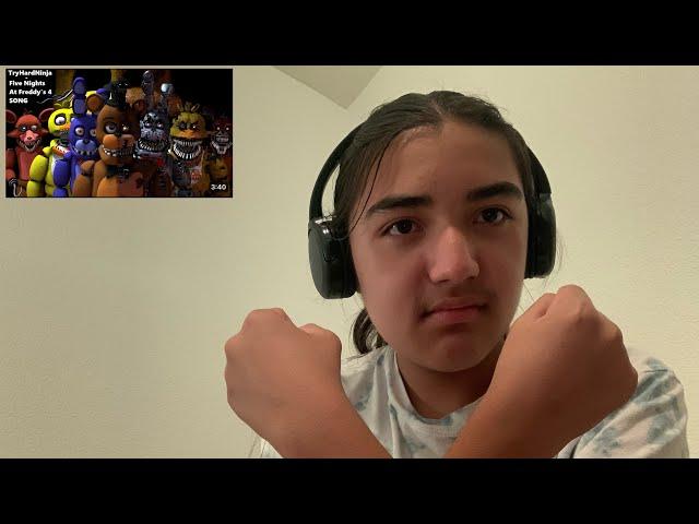 Five Nights At Freddy’s 4 Song by TryHardNinja SFM by Derpity Ellis Reaction