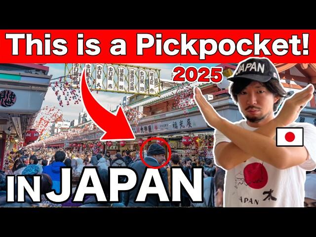 Japan’s 10 New Biggest Tourist Scams and How to Avoid Them in 2025 | Pickpocket, Photo Scam, etc