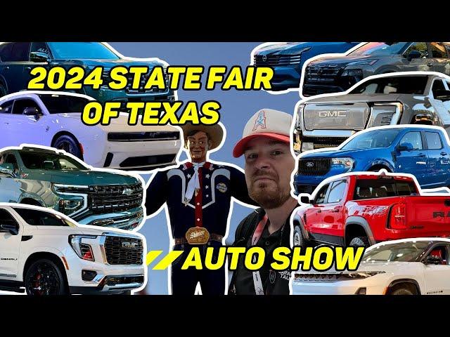 EVERYTHING at the 2024 State Fair of Texas Auto Show