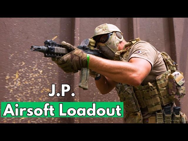 Lightweight CQB Airsoft Loadout | J.P. Featured Airsoft Player | Multicam