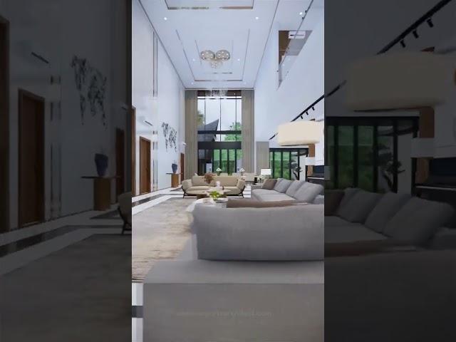 Desain Rumah Modern 2 Lantai Ibu CTR 1650 @ Cibubur, Jakarta Timur