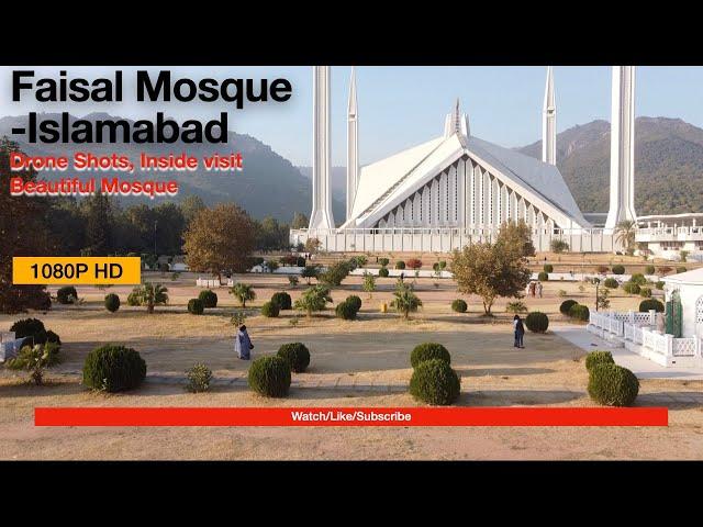 Walk towards Faisal Mosque - Islamabad (Beautiful Mosques of the world) Faisal Masjid Pakistan