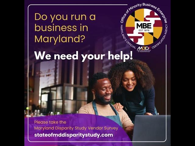 Maryland Disparity Study #disparity #diversity #diversitymatters #business #maryland