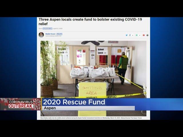 Aspen 2020 Rescue Fund Helps Locals In Need