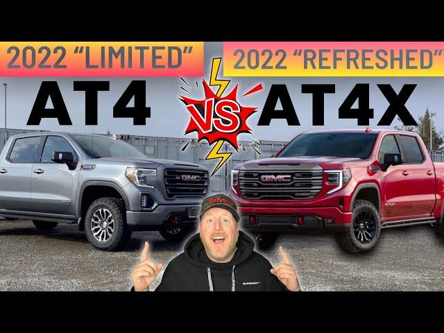 NEW 2022 GMC Sierra AT4X vs. “LIMITED” 2022 GMC Sierra AT4