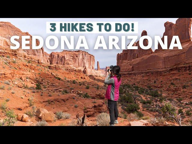 Hiking in Sedona Arizona? 3 Hikes With BEAUTIFUL Views!