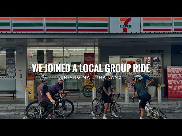 JOINING A LOCAL GROUP RIDE IN CHIANG MAI