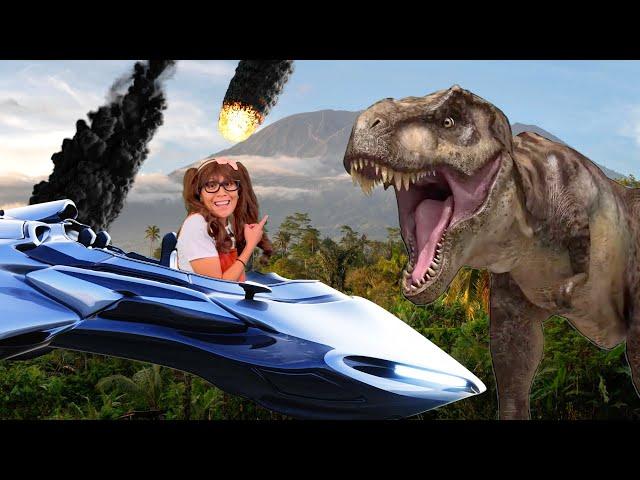 Dinosaur Extinction for kids | Soso Travels Back in Time and Learns How Dinosaurs Became Extinct!