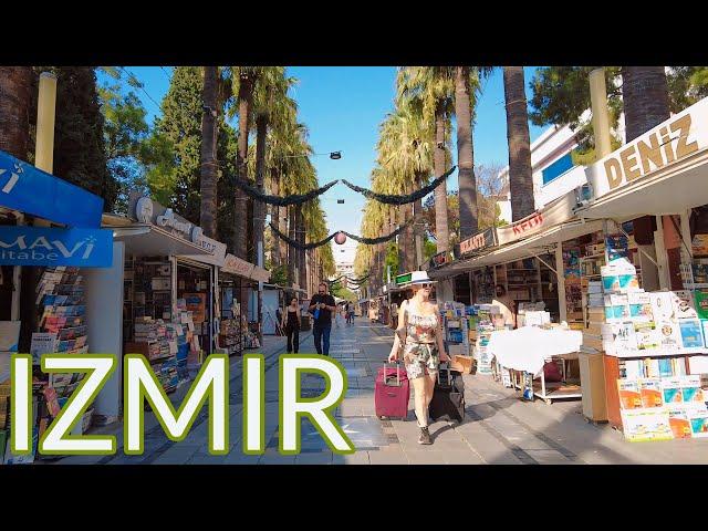 Explore İzmir's Çankaya: Another Face of the City Center  (4K Walk)