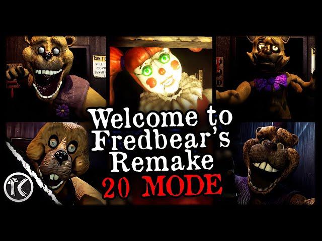 Welcome to Fredbear's Remake MAX DIFFICULTY (20 Mode + Quiet Mode + Blackout Mode + Nightmare Mode)