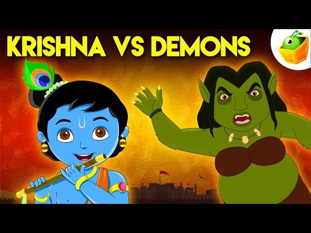 Krishna vs Demons | Full Movie (HD) | Great Epics of India | Watch this most popular animated story