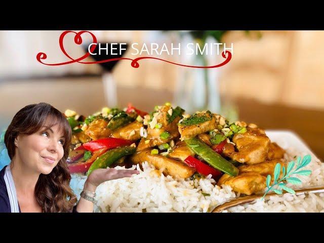 EASY THAI PEANUT CHICKEN