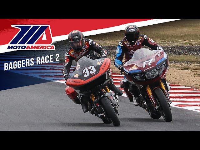 Mission King of the Baggers Race 2 at New Jersey 2024 - FULL RACE | MotoAmerica