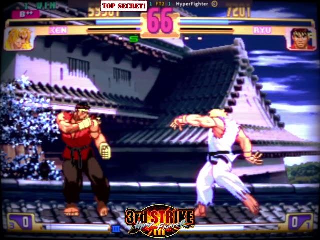 SF3 3rd Strike: Ryu punishing this Ken's bad habit!, you'll see.