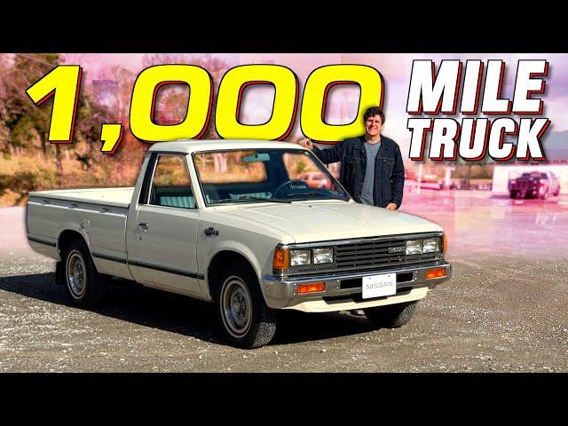 Driving A BRAND NEW 1983 Nissan Truck With Under 800 Original Miles!