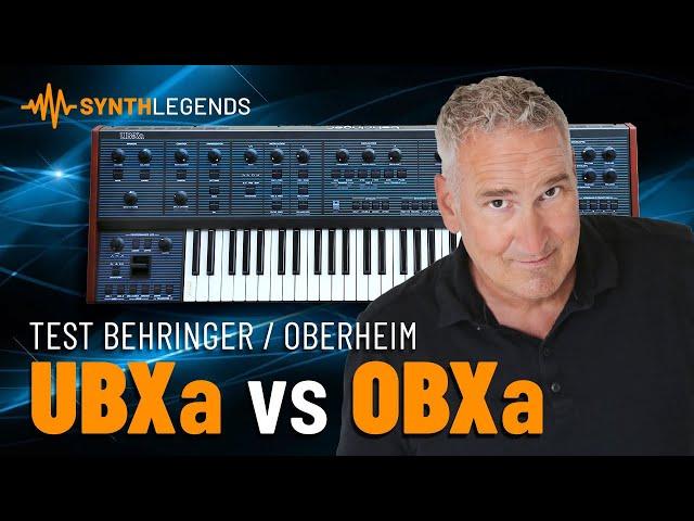 Behringer UB-Xa vs Oberheim OB-Xa factory presets no FX