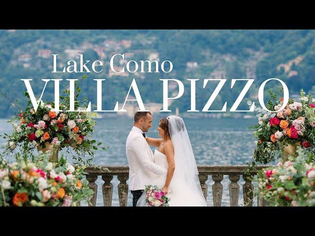 VILLA PIZZO WEDDING LAKE COMO| Chanel & James