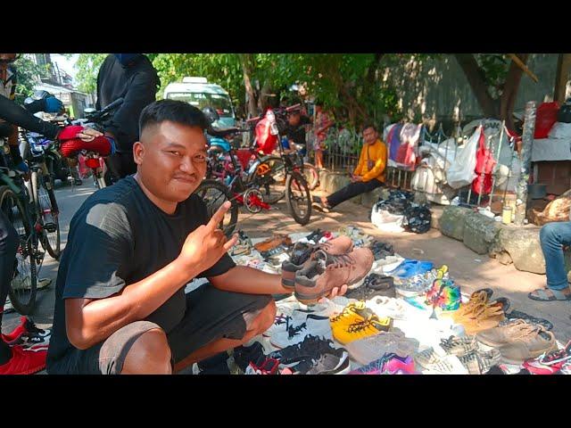 SEPATU BRANDED BANYAK PILIHAN ‼️ PASAR LOAK JATINEGARA| BANG OMEN